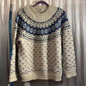 Weathervane Cream Knit Sweater